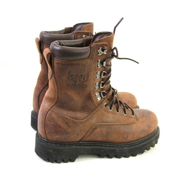 Cabela’s Outfitter Series Goretex Goodyear BROWN LEATHER LACE UP BOOTS Sz 6M - Picture 6 of 12